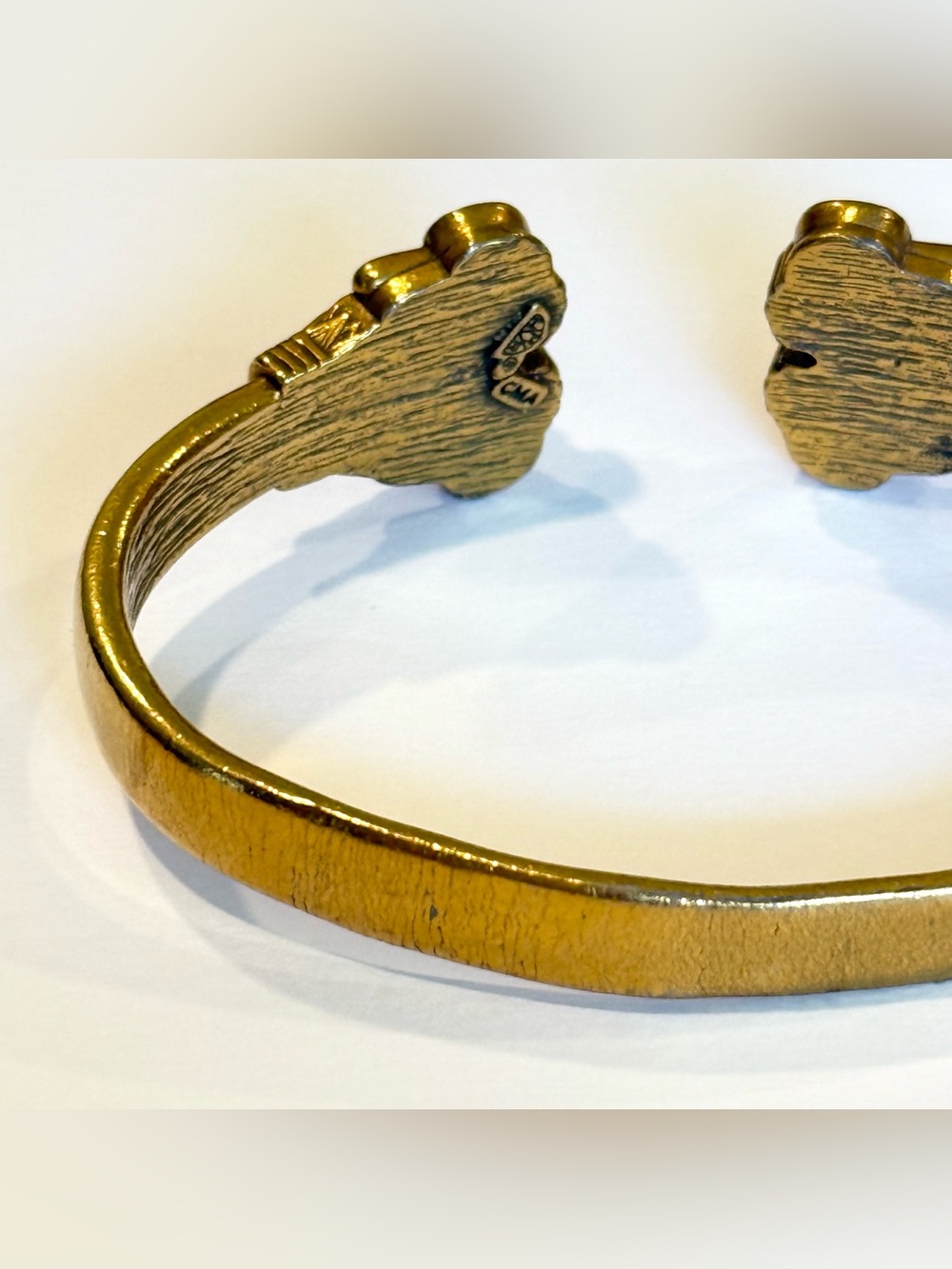 Vintage Bracelet Heritage Museum Reproductions Egyptian  Signed Chunky HMR CMA - Picture 12 of 13